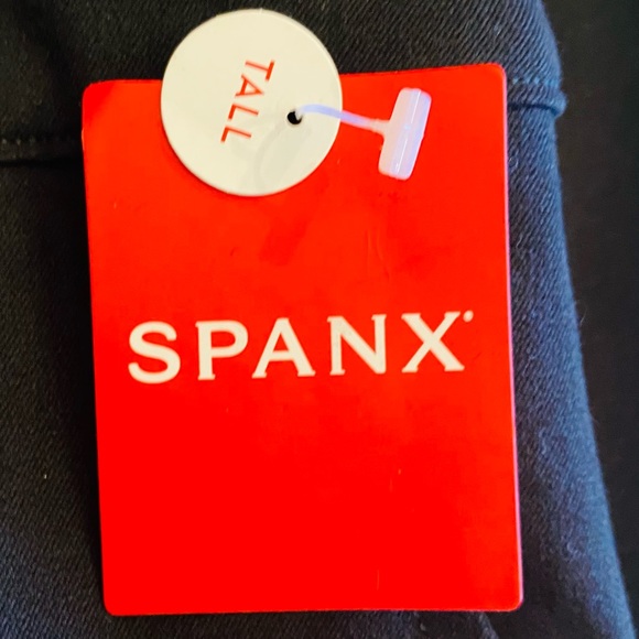 SPANX Polished Kick Flare Black Shaping Crop Pants Size 2X Tall NWT - Picture 10 of 15